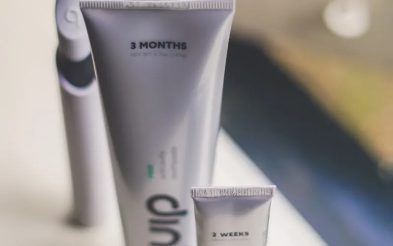 Close-up of a soft-bristle toothbrush recommended by dentists for gentle plaque removal