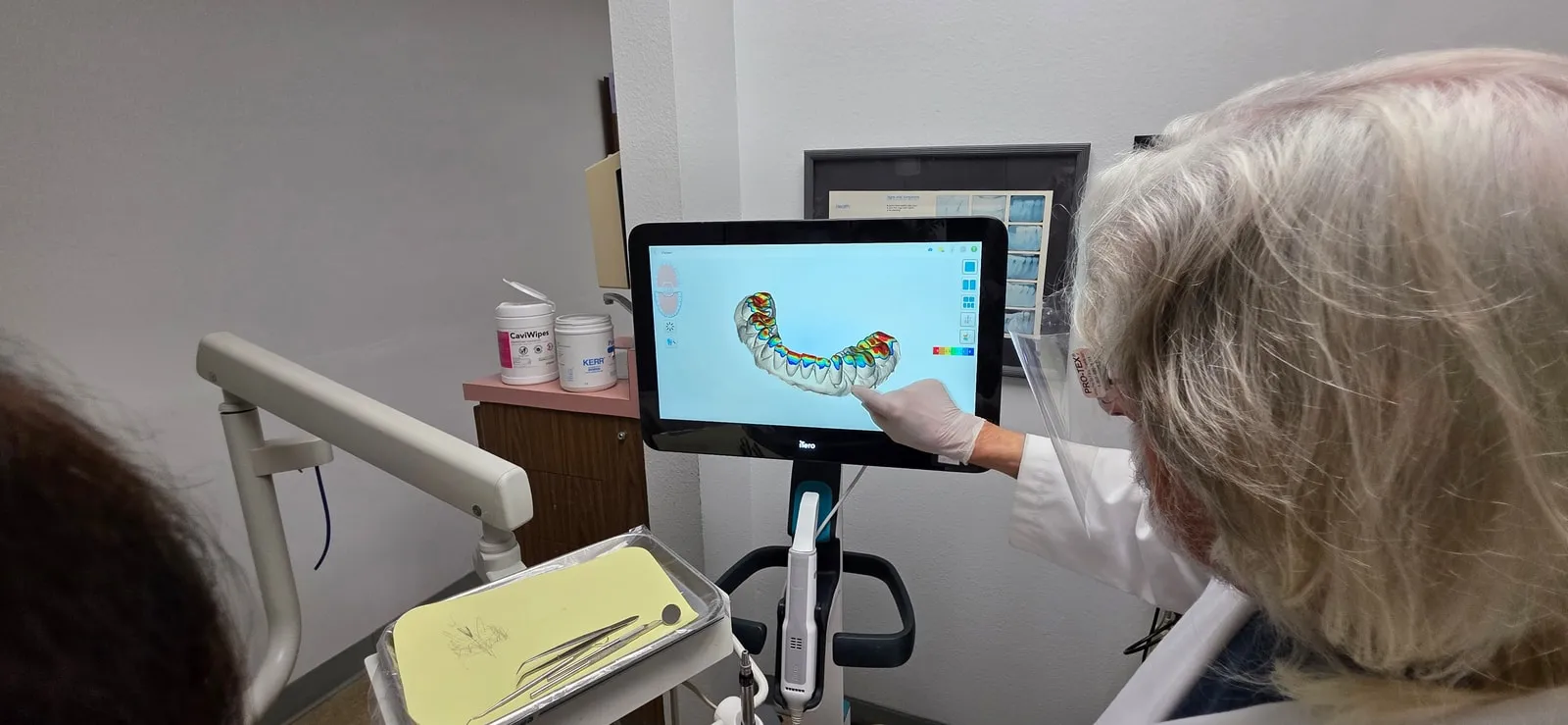 Digital dental technology used in the Huntington Beach office