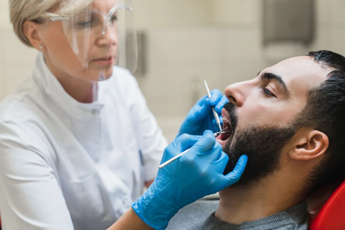 Root canal therapy before and after results — Huntington Beach patient, Dr. Richard Baldwin DMD