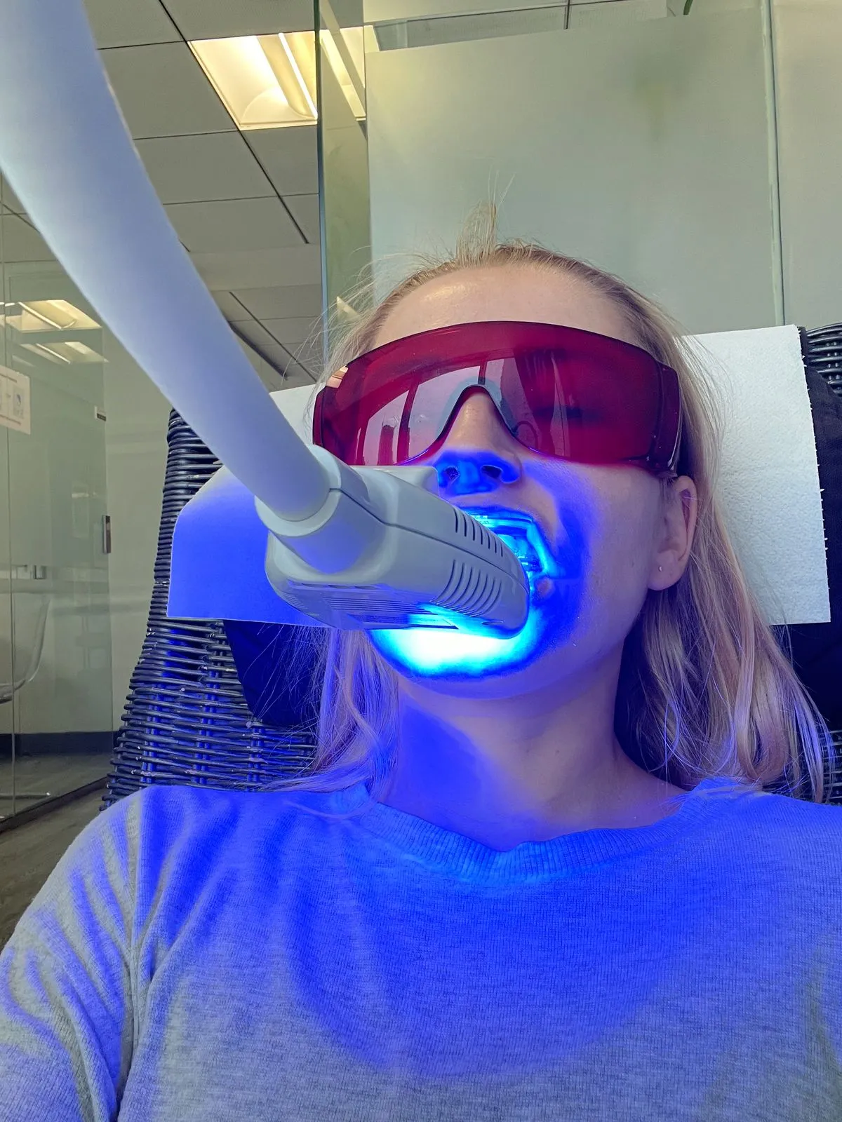 Professional teeth whitening care
